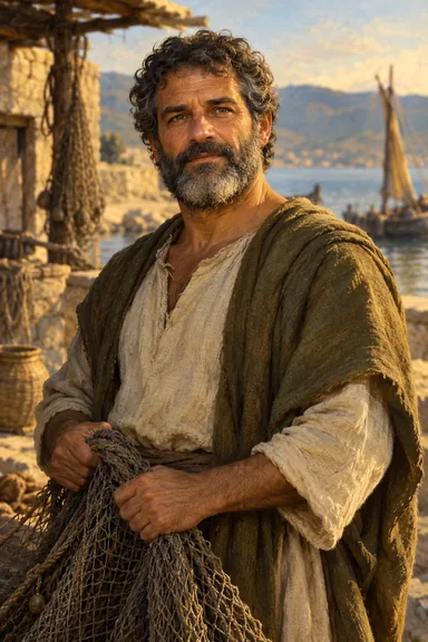 Imaginative portrait of Peter