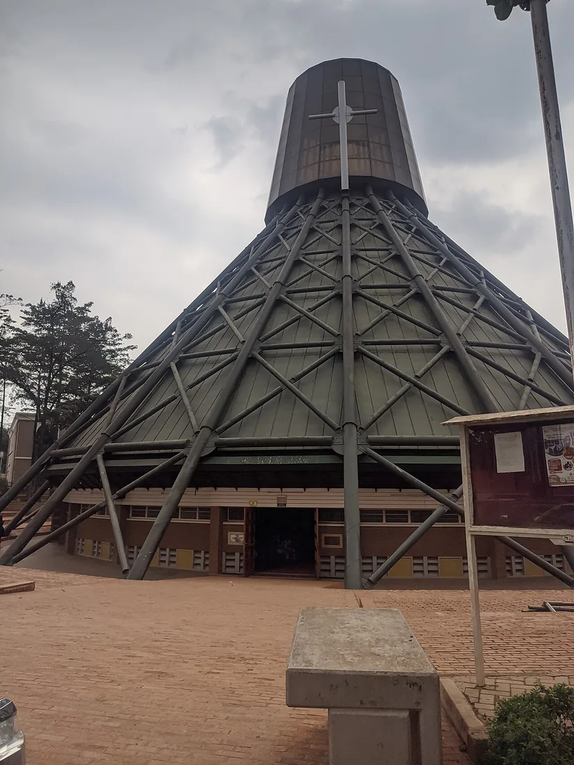 Basilika para martir Uganda di Namugongo, foto 2024.